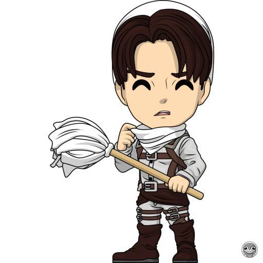 Youtooz Attack on Titan (SNK) Cleaning Levi