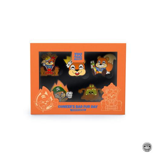 Conker’s Bad Fur Day Pin Set Youtooz (Conker’s Bad Fur Day)