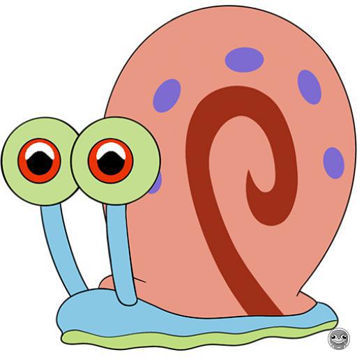 Gary Snail Stickie (6in) Youtooz (Spongebob Squarepants)