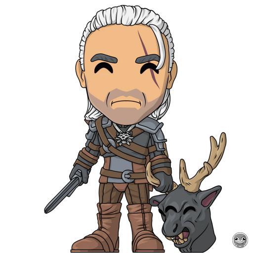 Geralt Youtooz (The Witcher)