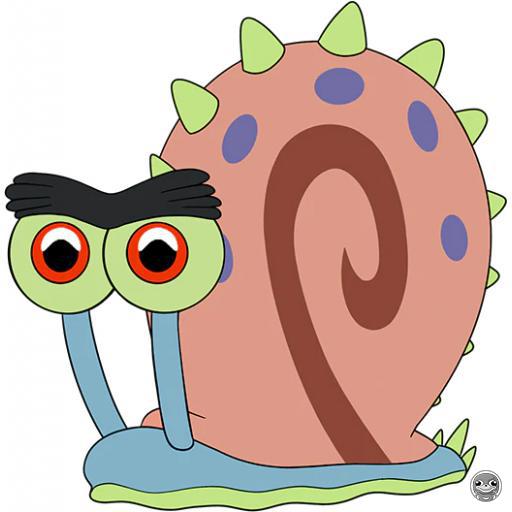 Youtooz Spongebob Squarepants Prehistoric Gary Snail Stickie (6in)