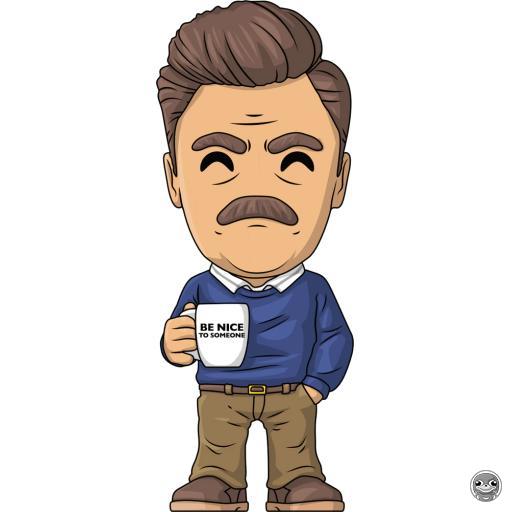 Ron Swanson Youtooz (Parks and Recreation)