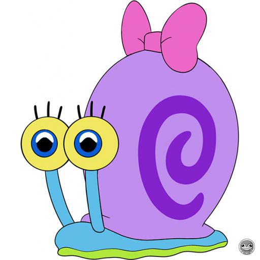 Snellie Snail Stickie (6in) Youtooz (Spongebob Squarepants)