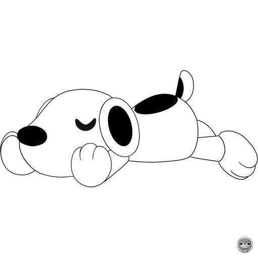 Snoopy Flop! Plush Youtooz (Peanuts)