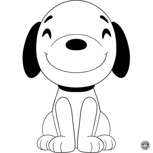 Snoopy Sit Plush Youtooz (Peanuts)