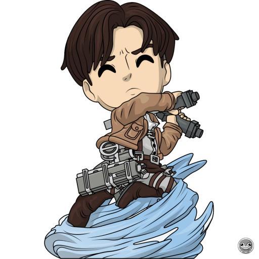Youtooz Attack on Titan (SNK) Spinning Levi