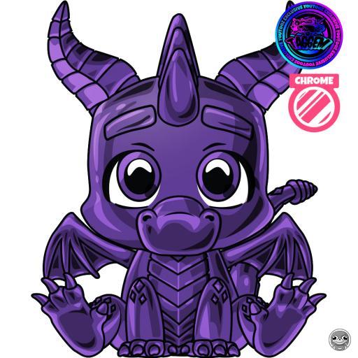 Youtooz Figures Spyro Purple (Chrome)