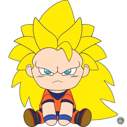 Youtooz Dragon Ball Z Super Saiyan Goku Plush