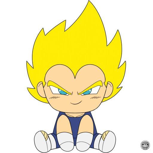 Youtooz Dragon Ball Z Super Saiyan Vegeta Plush